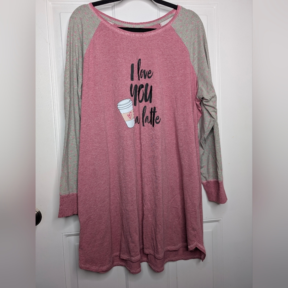 Cacique Pink Sleepwear Top